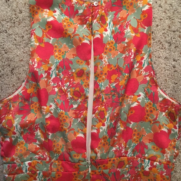 Forever 21 Contemporary Floral Sleeveless Dress - Picture 7 of 8